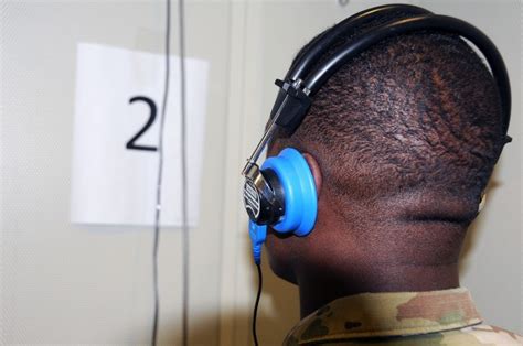 how hard is the military hearing test|military hearing test scores.